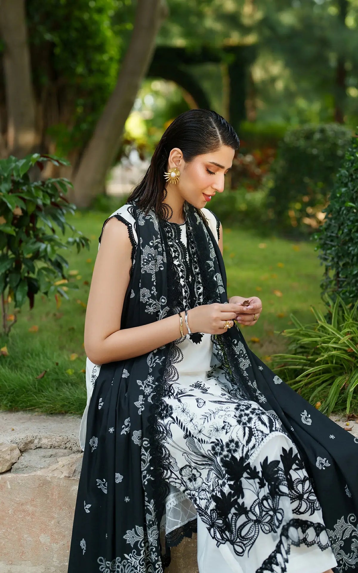 Ember Glow-MWL25-03 | 3pcs Embroidered Stitched Suit - Shop Now at Asifa and Nabeel