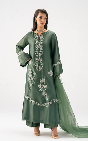 Emerald Veil - Shop Now at Asifa and Nabeel