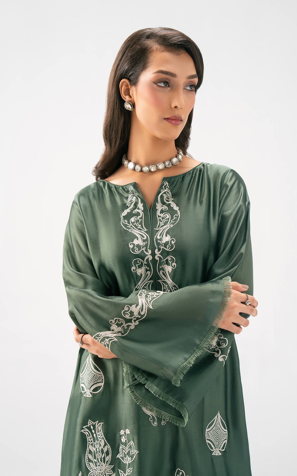 Emerald Veil - Shop Now at Asifa and Nabeel