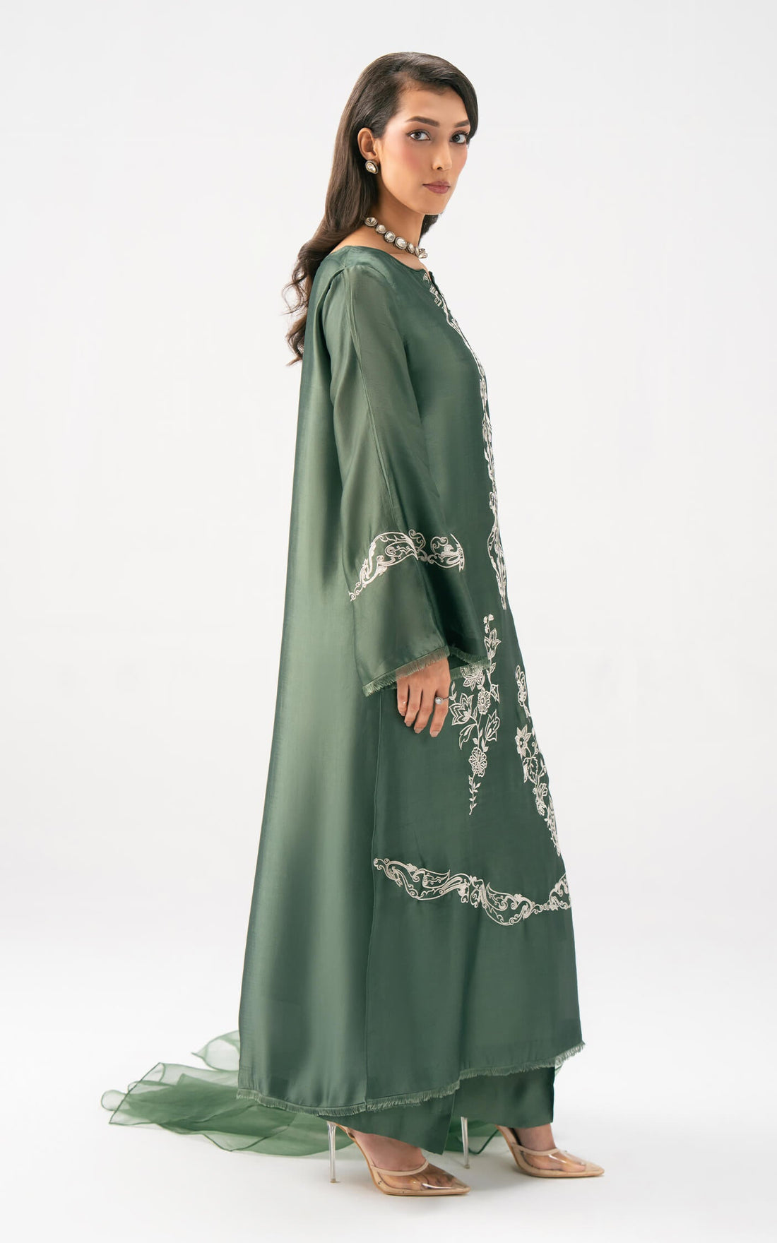 Emerald Veil - Shop Now at Asifa and Nabeel