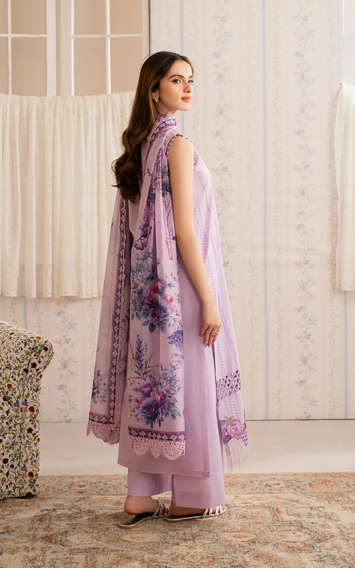 Faakhta (MVL25-17) | Unstitched Summer - Shop Now at Asifa and Nabeel