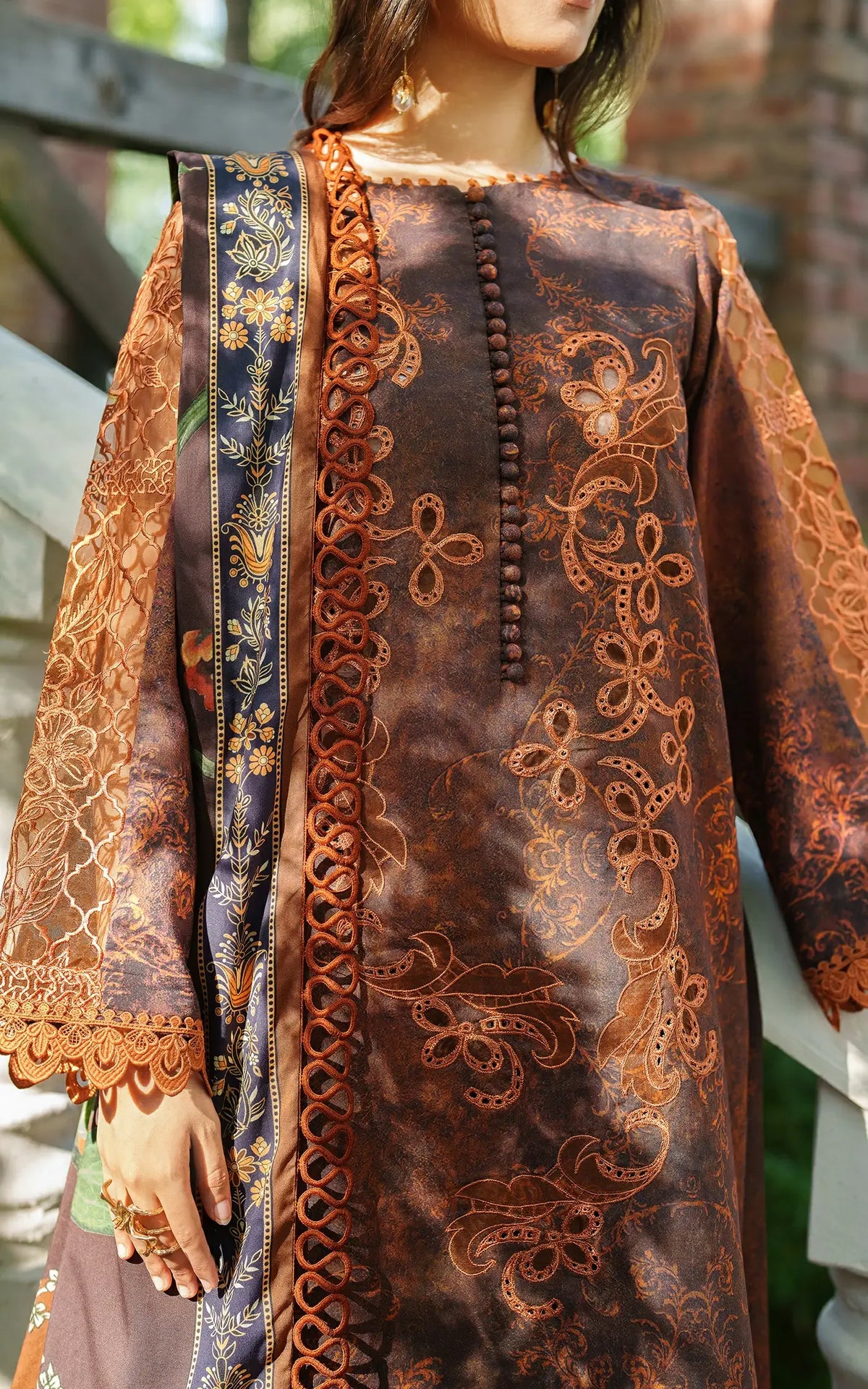 Forest Calm-MWL25-04 | 3pcs Embroidered Stitched Suit - Shop Now at Asifa and Nabeel
