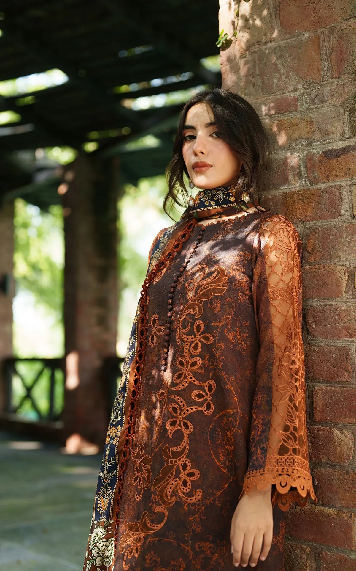 Forest Calm-MWL25-04 | 3pcs Embroidered Unstitched Winter - Shop Now at Asifa and Nabeel