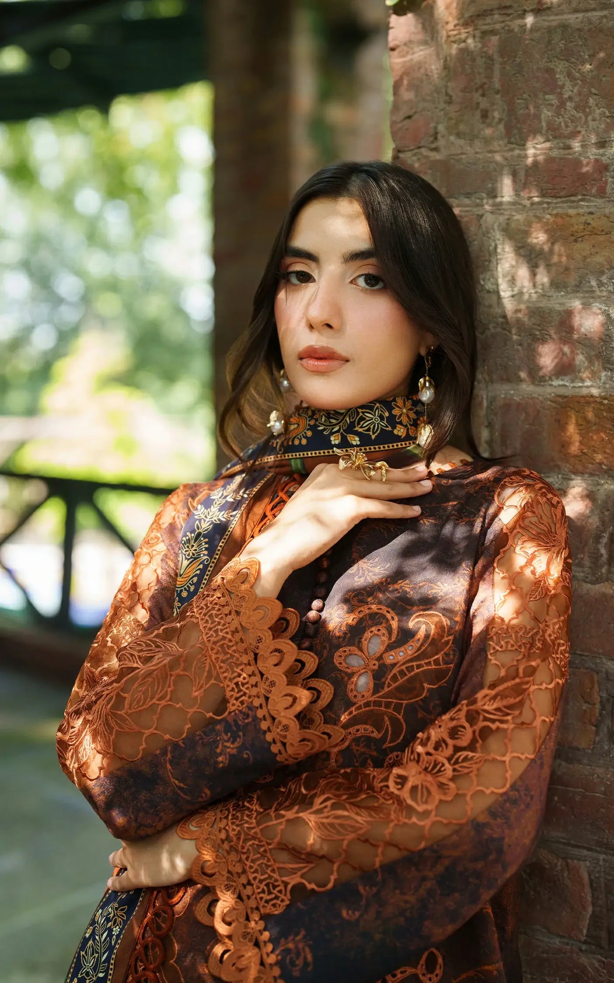 Forest Calm-MWL25-04 | 3pcs Embroidered Unstitched Winter - Shop Now at Asifa and Nabeel
