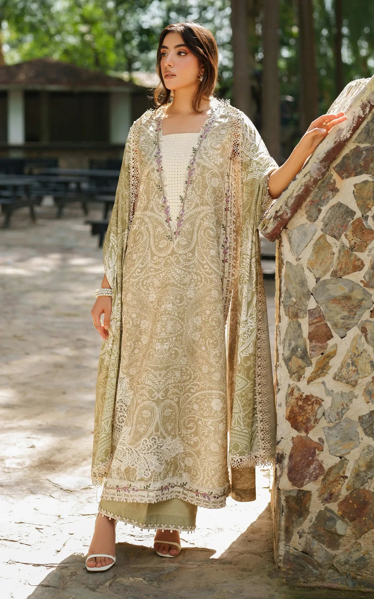 Frozen Dew-MWL25-07 | 3pcs Embroidered Stitched Suit - Shop Now at Asifa and Nabeel