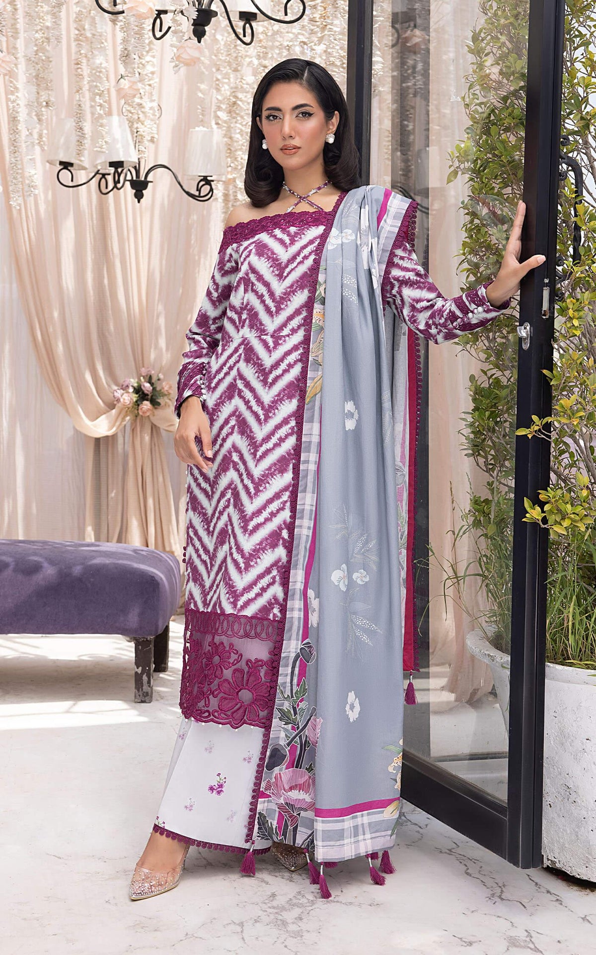 Zeba (GBW-02) | Unstitched Winter - Shop Now at Asifa and Nabeel