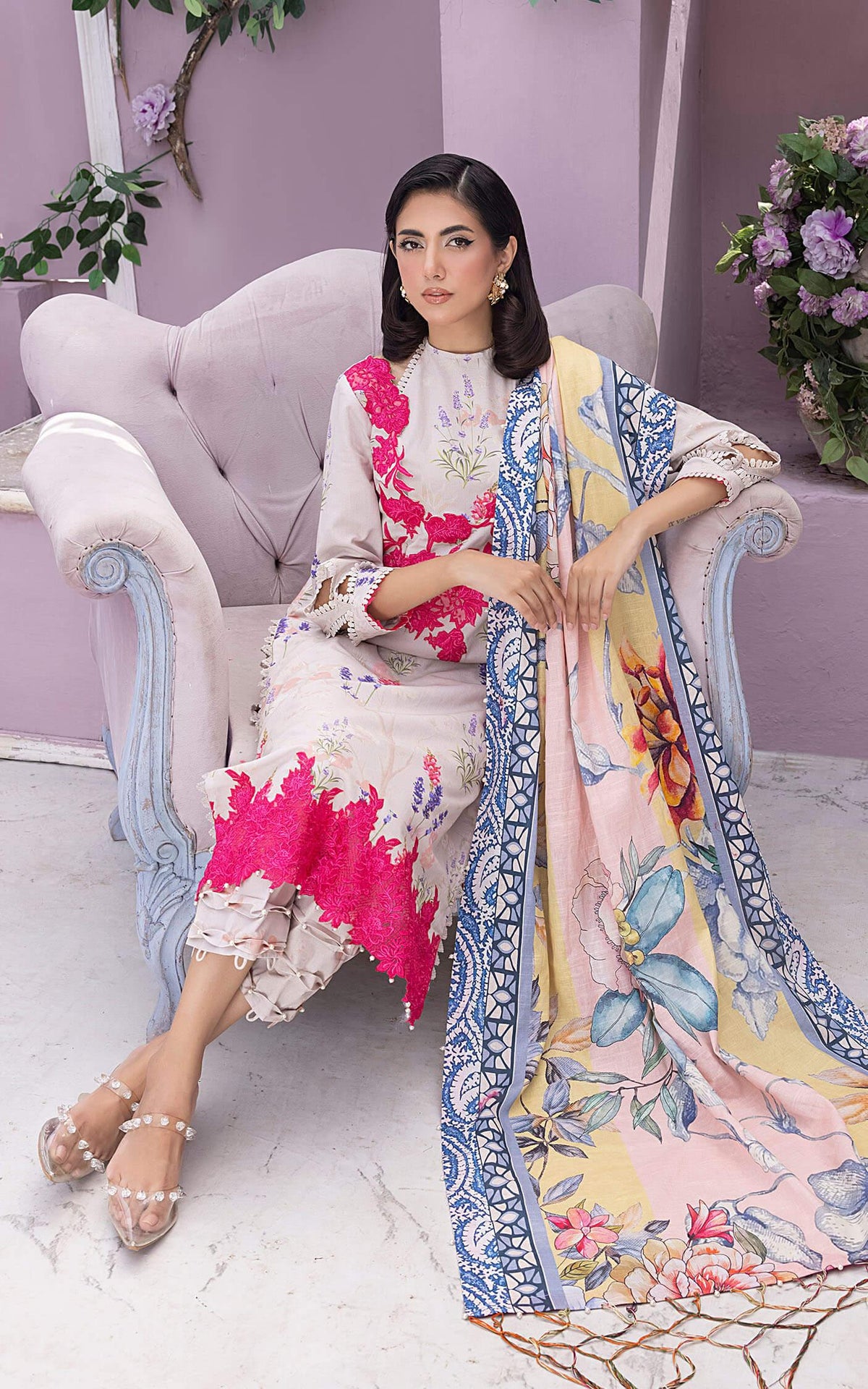 Mehek (GBW-03) | Unstitched Winter - Shop Now at Asifa and Nabeel