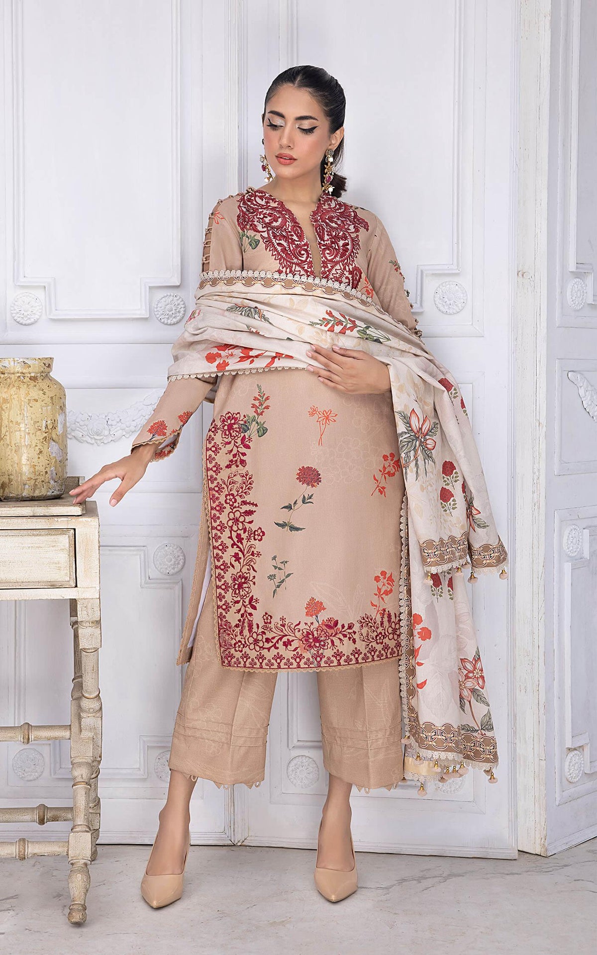 Asmara (GBW-04) | Unstitched Winter - Shop Now at Asifa and Nabeel