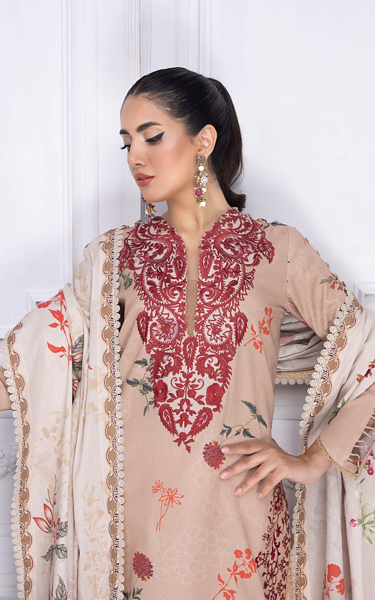 Asmara (GBW-04) | Unstitched Winter - Shop Now at Asifa and Nabeel