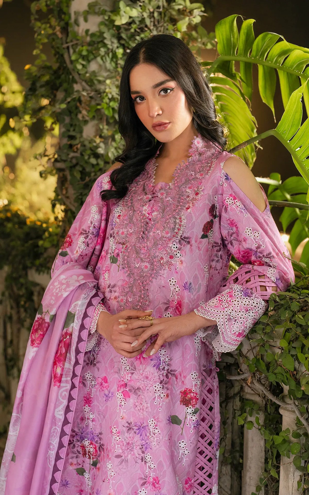 Dawn Petals (GKL-10) | Unstitched Summer - Shop Now at Asifa and Nabeel