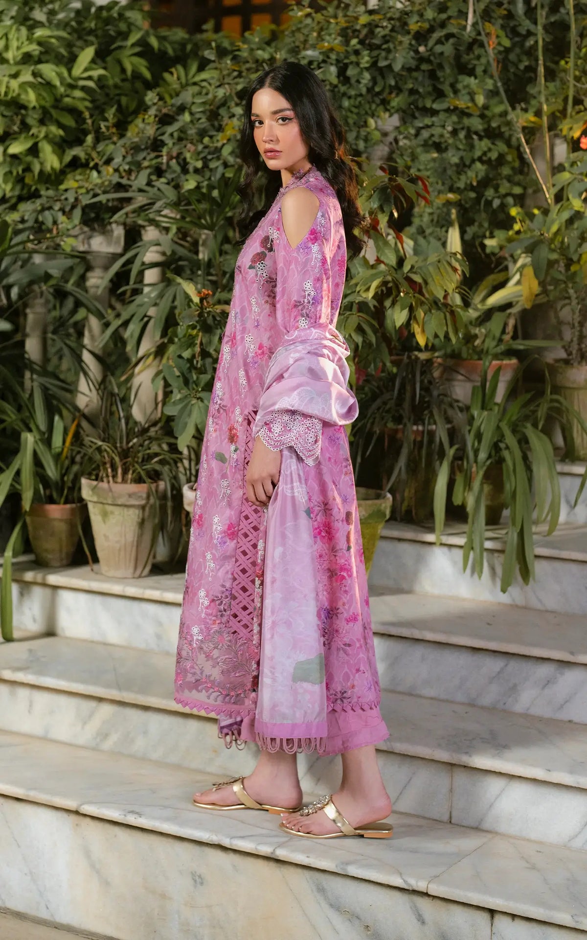 Dawn Petals (GKL-10) | Unstitched Summer - Shop Now at Asifa and Nabeel