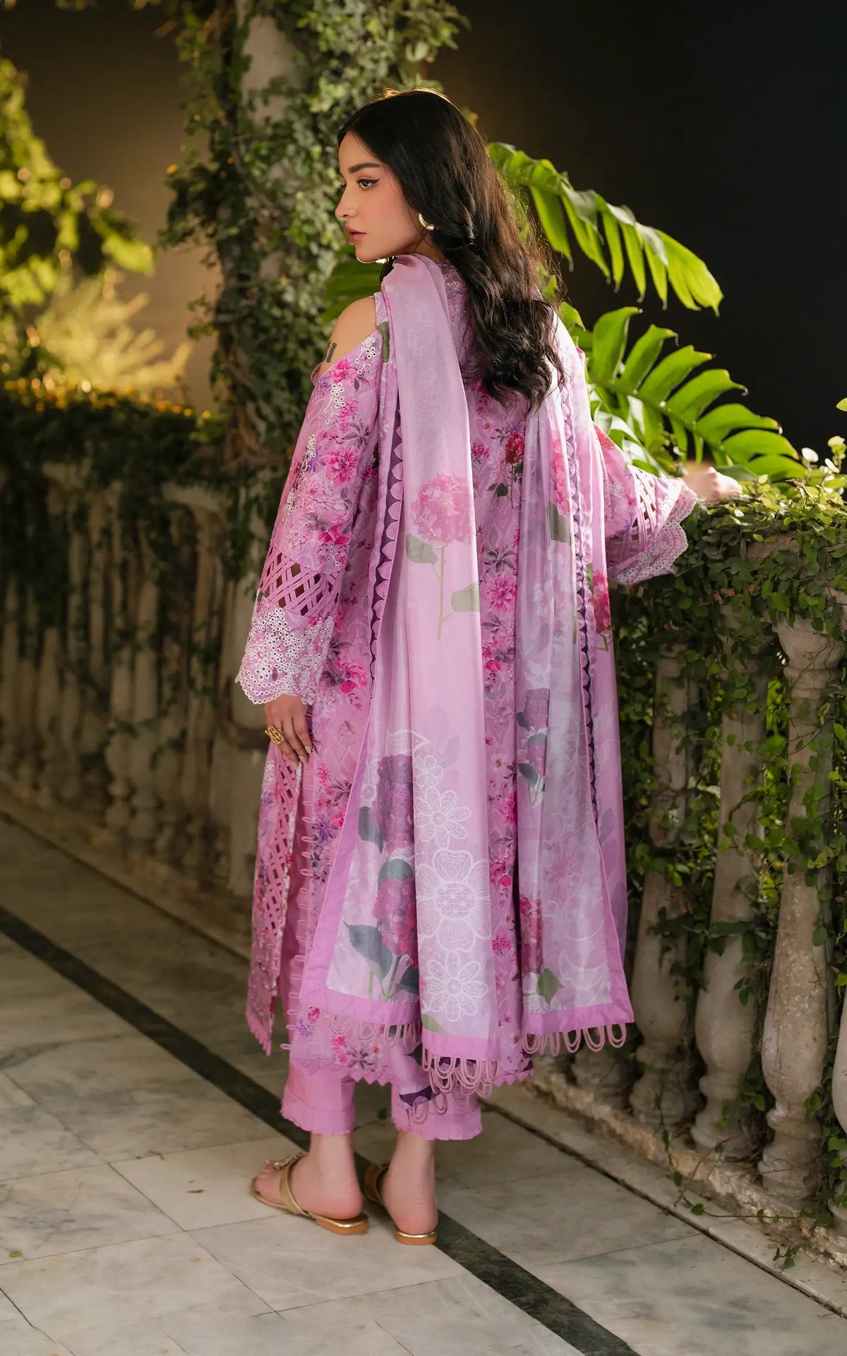 Dawn Petals (GKL-10) | Unstitched Summer - Shop Now at Asifa and Nabeel