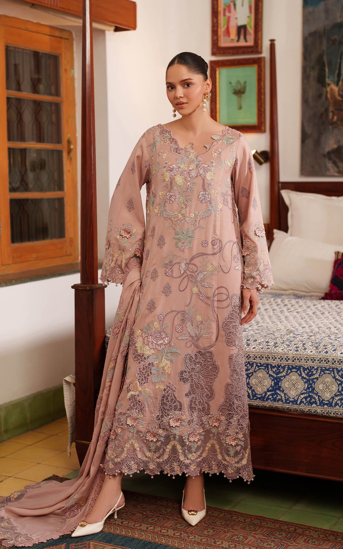 Glace LWC25-06 | 3pcs Embroidered Unstitched Winter - Shop Now at Asifa and Nabeel