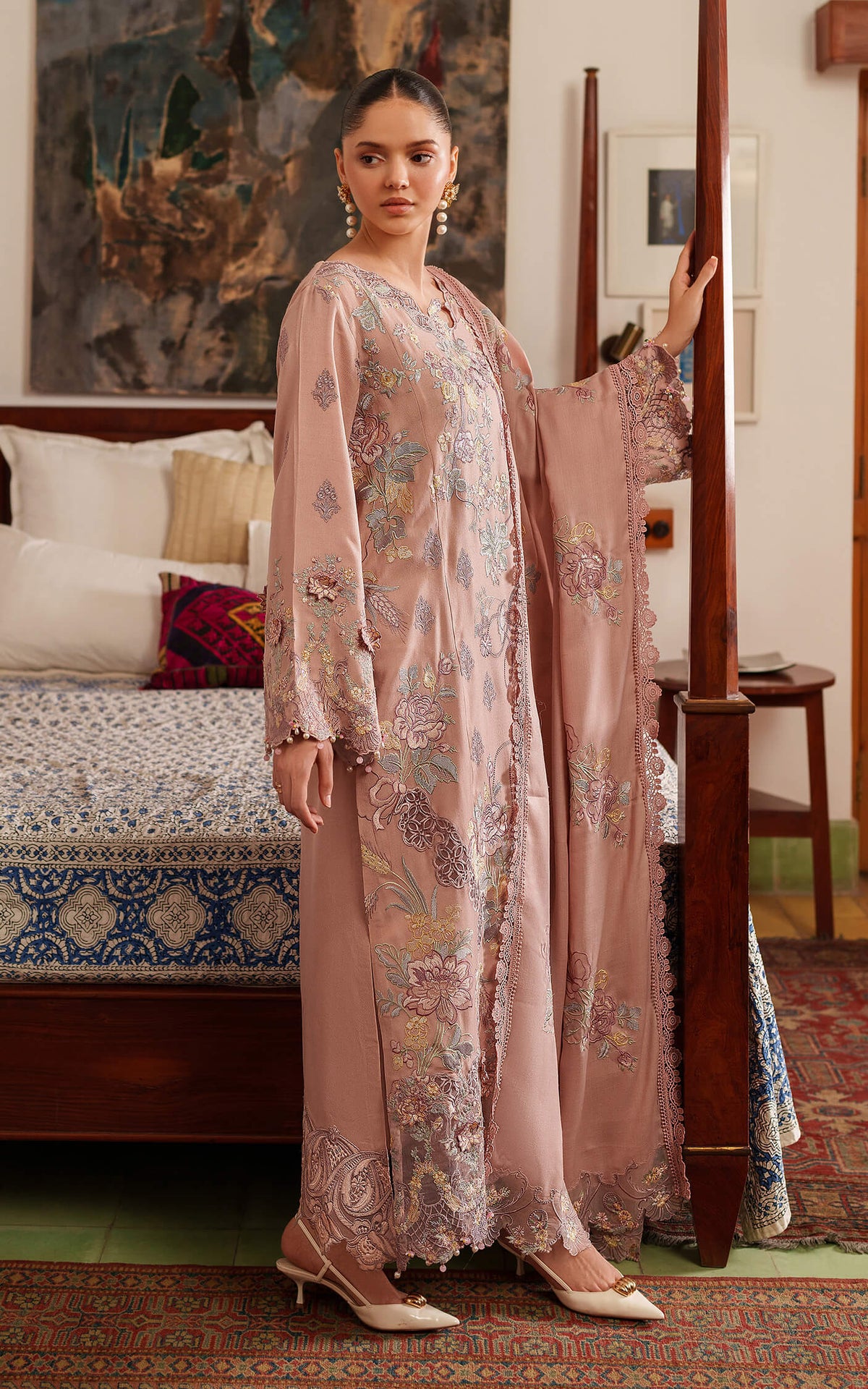 Glace LWC25-06 | 3pcs Embroidered Stitched Suit - Shop Now at Asifa and Nabeel