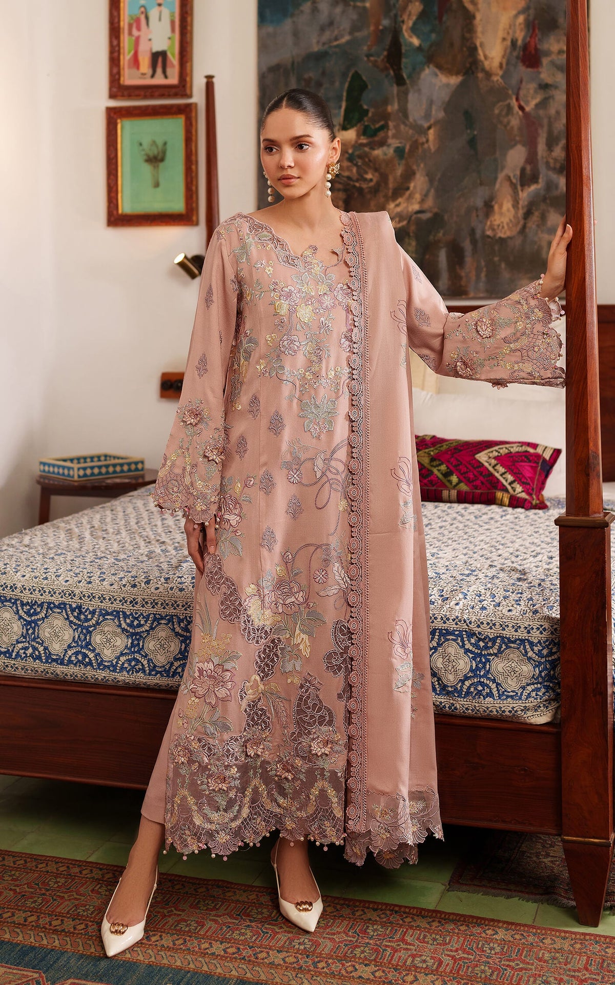 Glace LWC25-06 | 3pcs Embroidered Unstitched Winter - Shop Now at Asifa and Nabeel