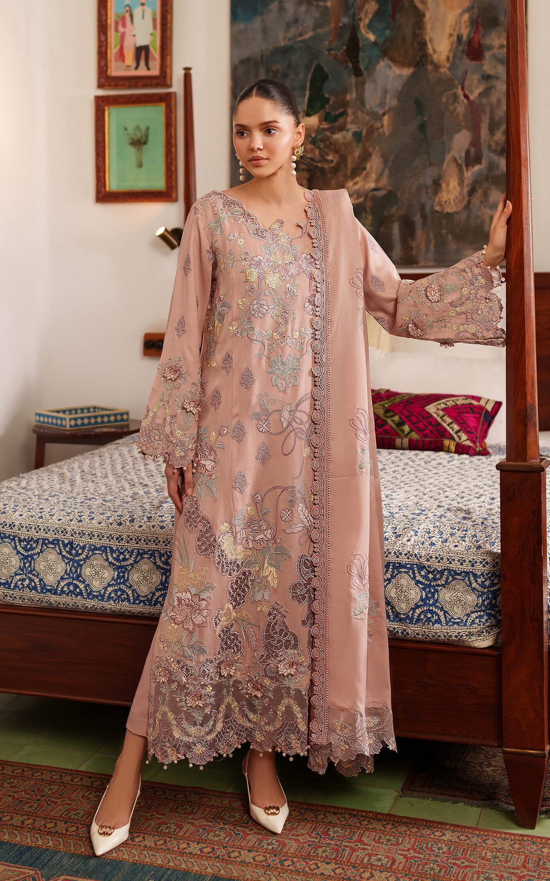 Glace LWC25-06 | 3pcs Embroidered Unstitched Winter - Shop Now at Asifa and Nabeel