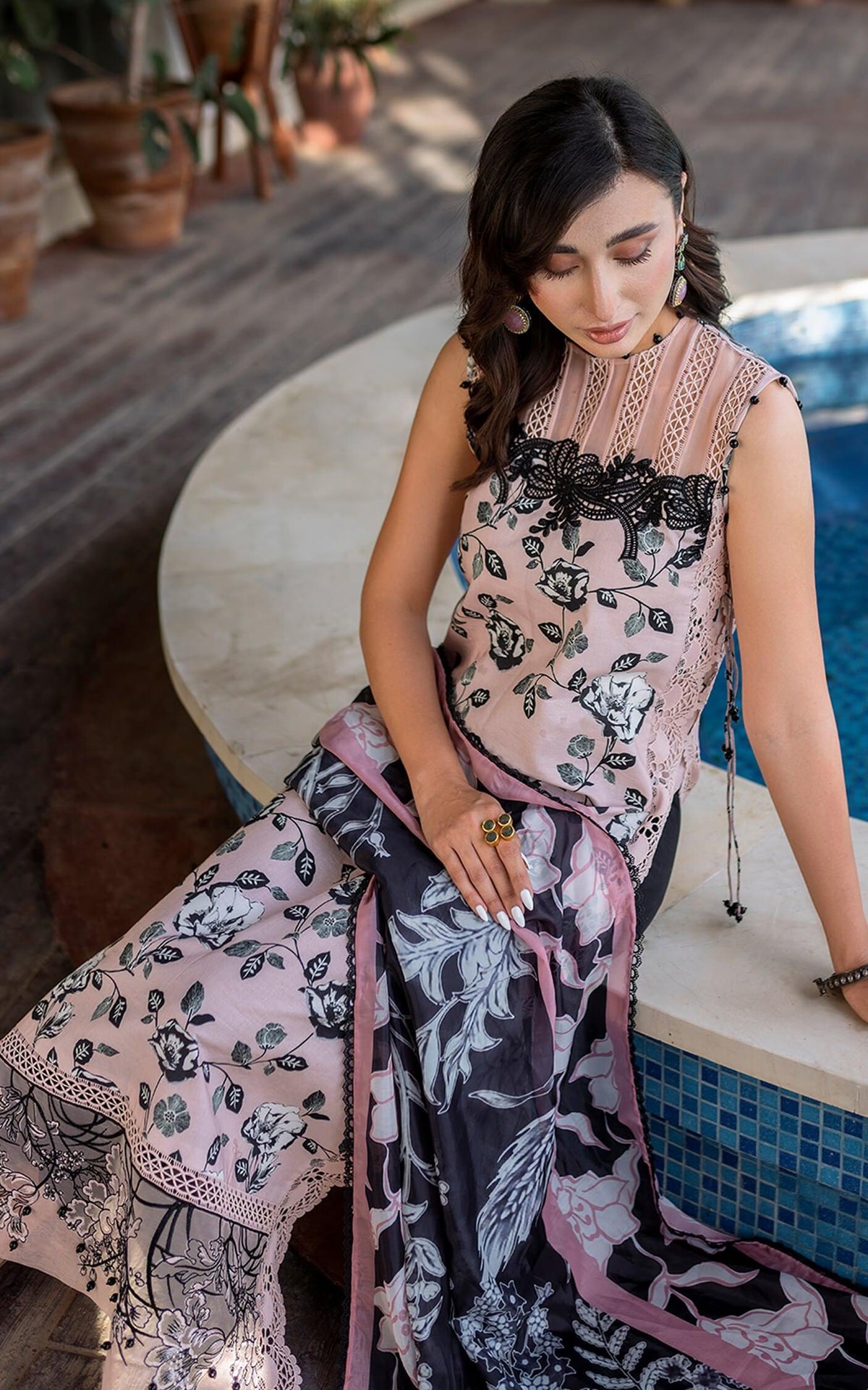 Gul MK-02 | Unstitched Lawn