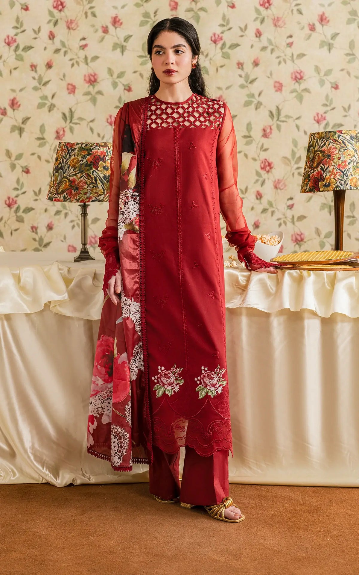 Gulaal (MVL25-20) | Unstitched Summer - Shop Now at Asifa and Nabeel