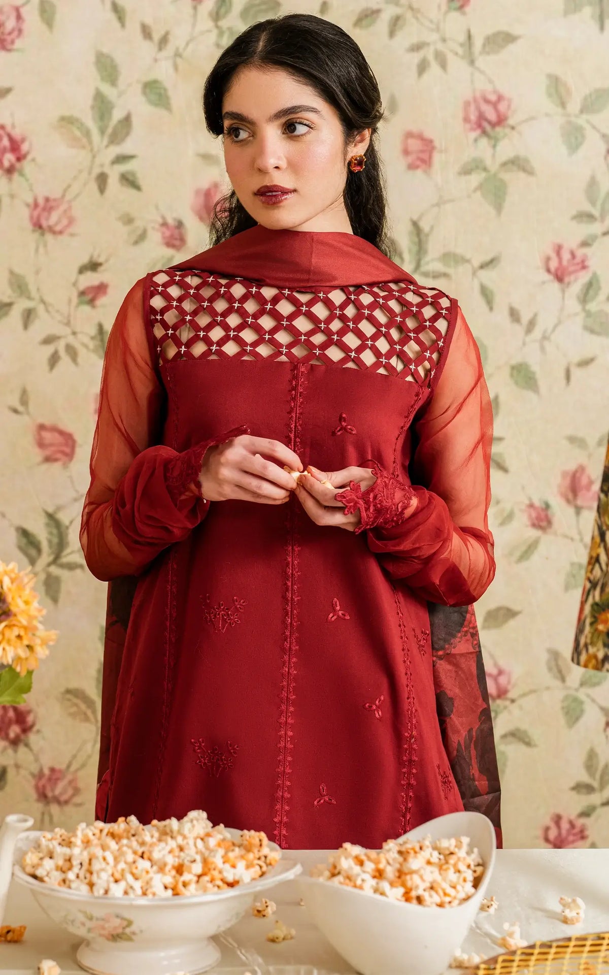 Gulaal (MVL25-20) | Unstitched Summer - Shop Now at Asifa and Nabeel