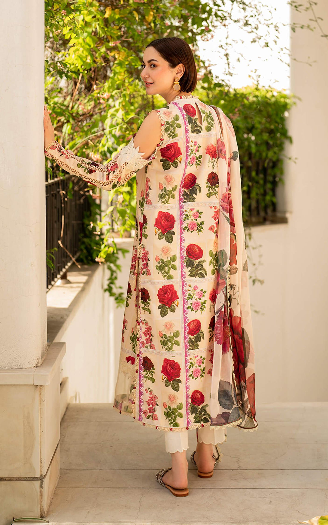 Gulabo MK-09 | Unstitched Lawn - Shop Now at Asifa and Nabeel