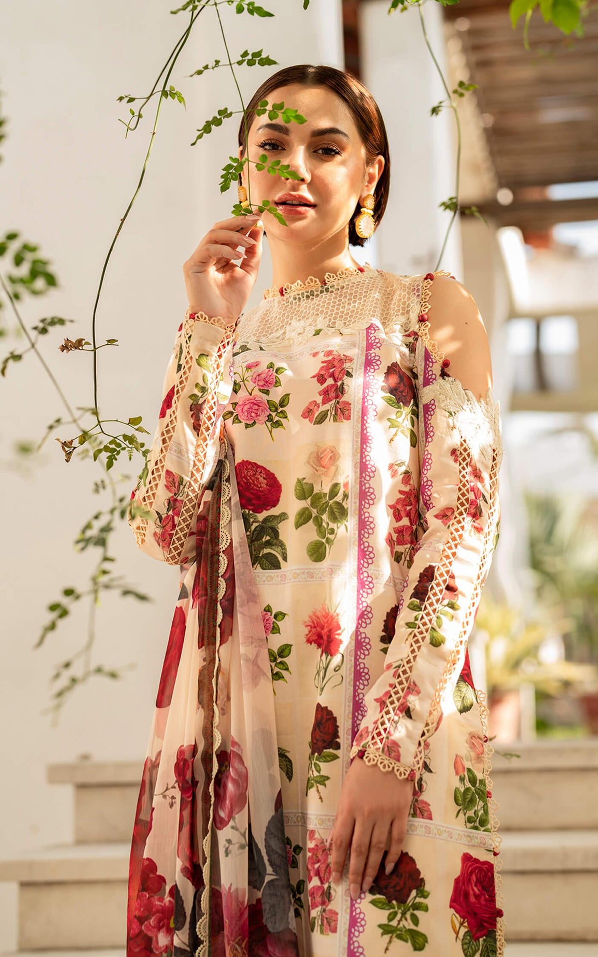 Gulabo MK-09 | Unstitched Lawn - Shop Now at Asifa and Nabeel