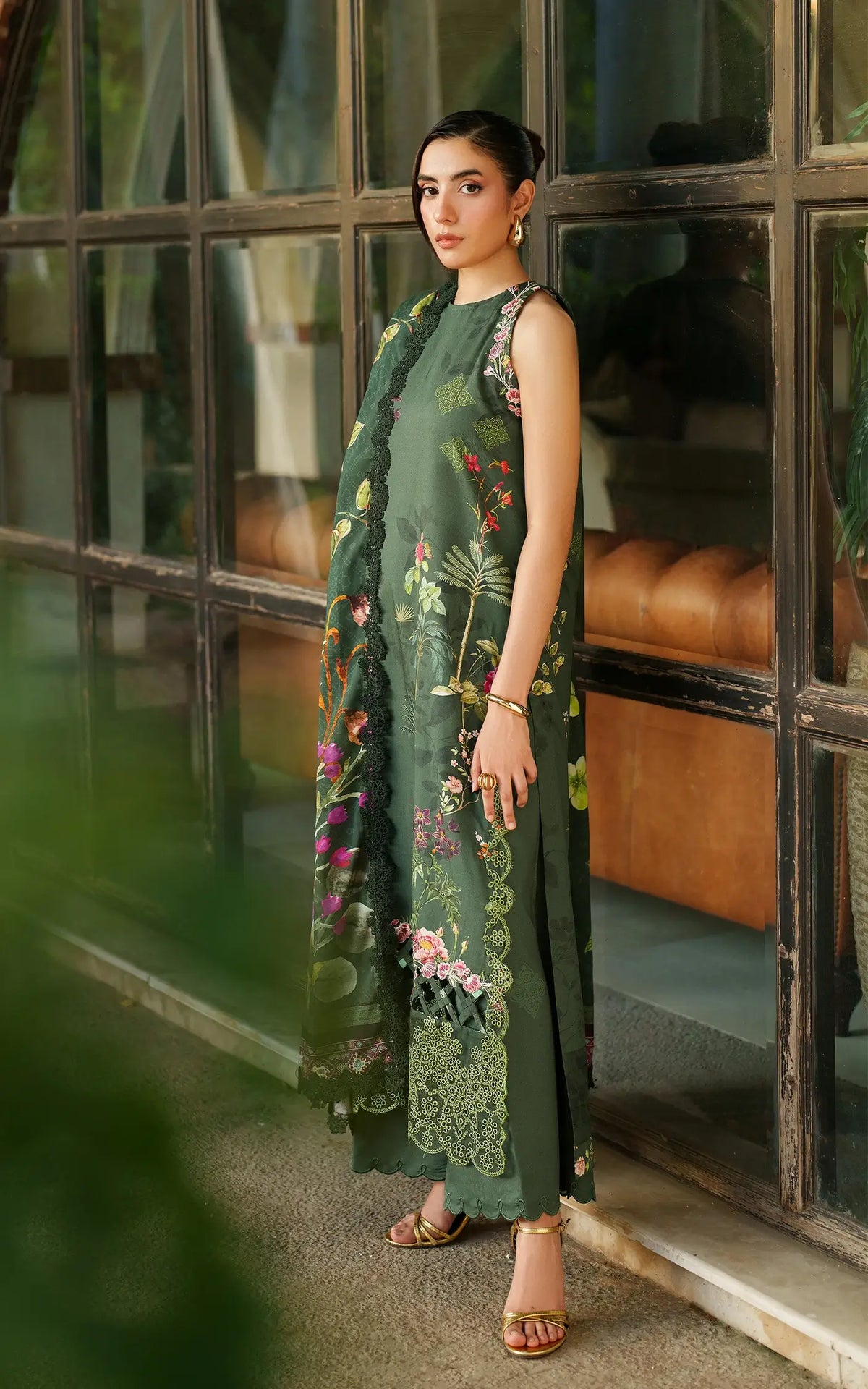 Jade Dusk-MWL25-01 | 3pcs Embroidered Unstitched Winter - Shop Now at Asifa and Nabeel