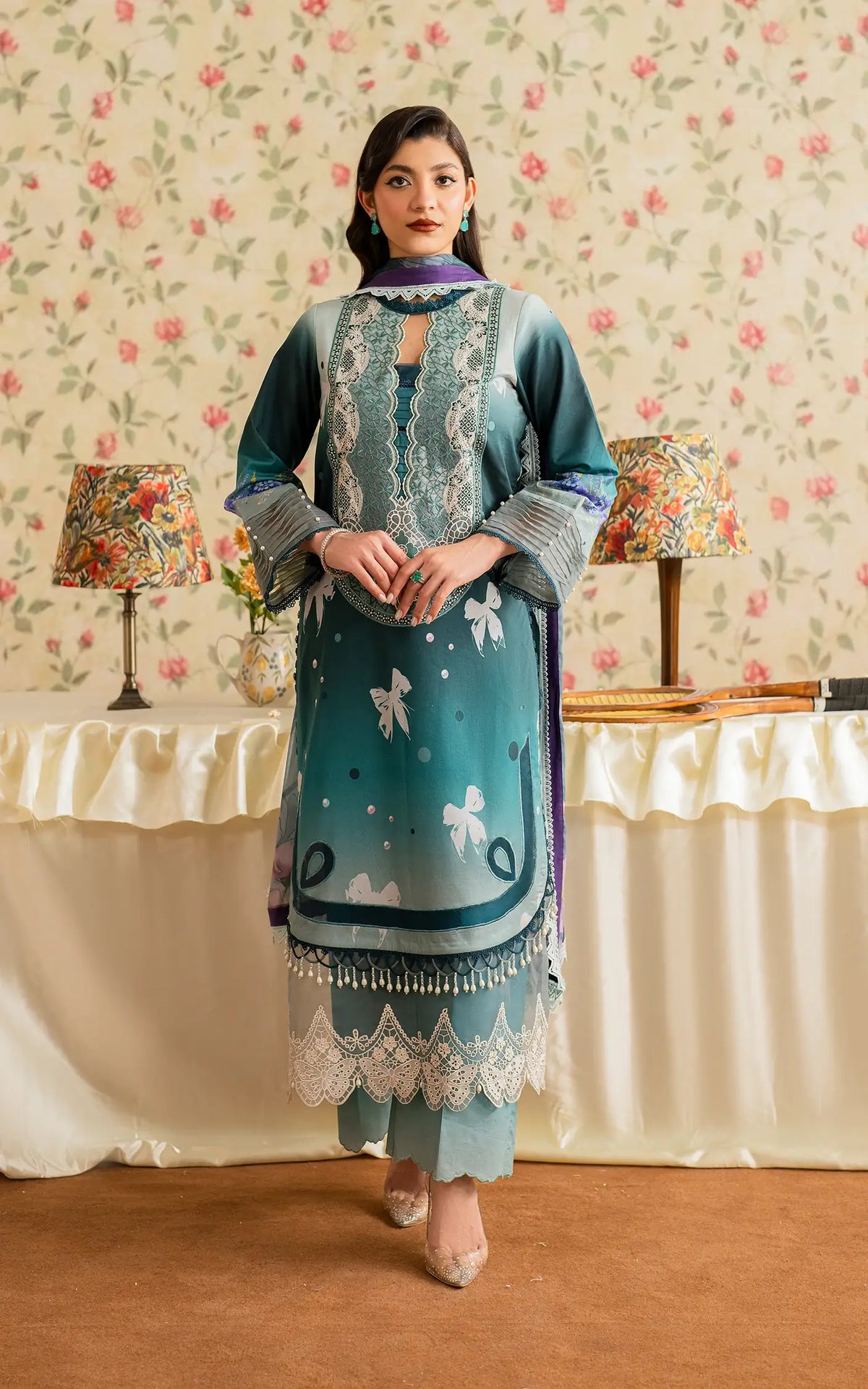 Jal (MVL25-09) | Unstitched Summer - Shop Now at Asifa and Nabeel