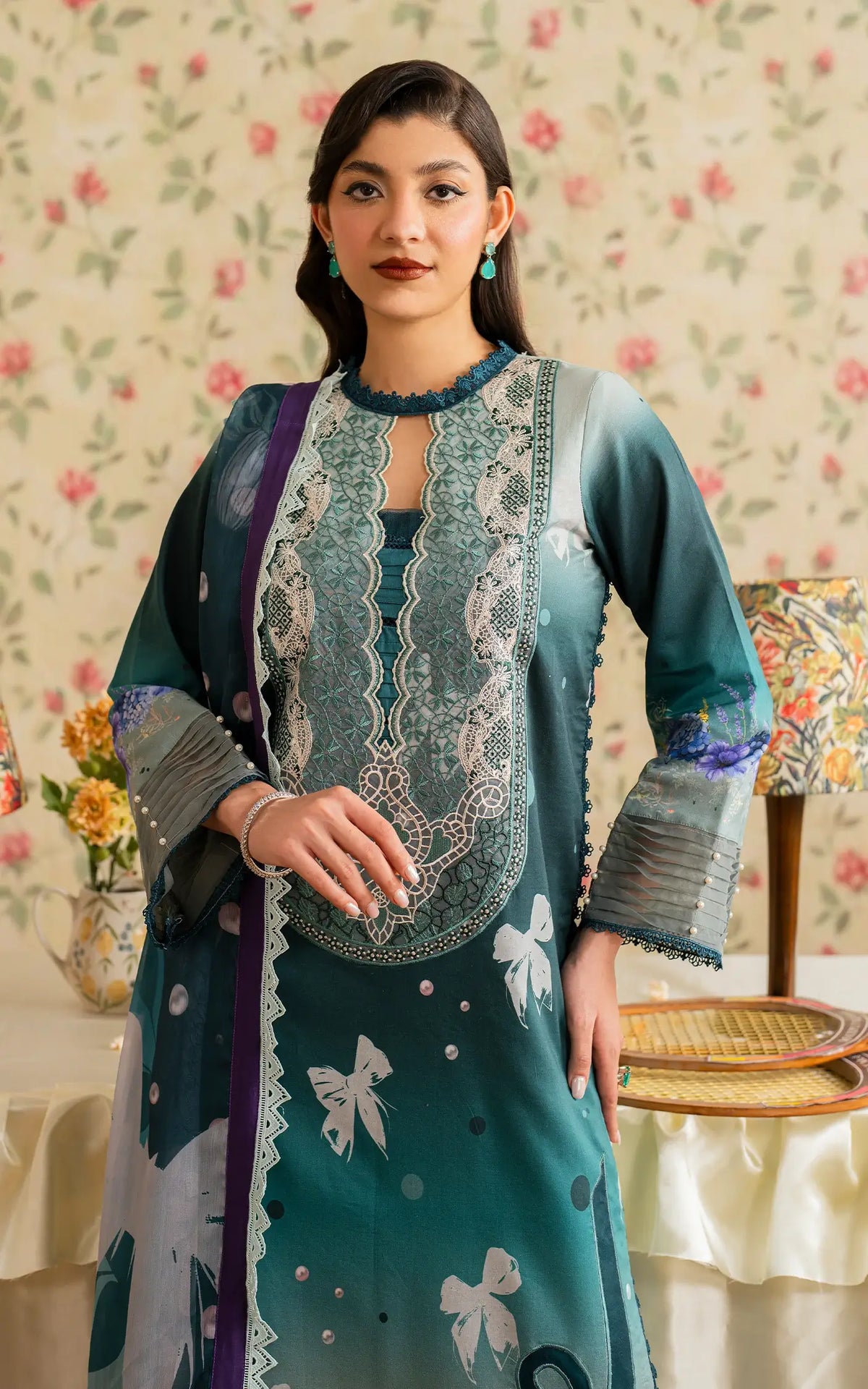 Jal (MVL25-09) | Unstitched Summer - Shop Now at Asifa and Nabeel
