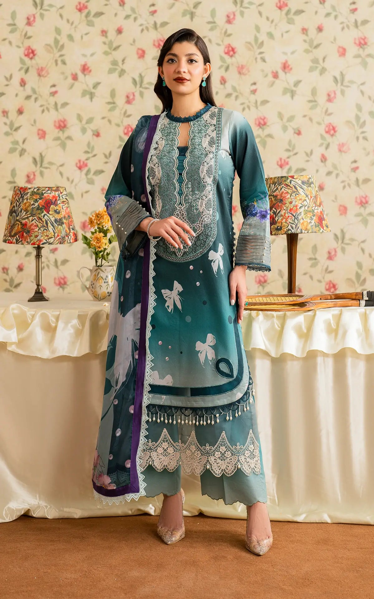 Jal (MVL25-09) | Unstitched Summer - Shop Now at Asifa and Nabeel