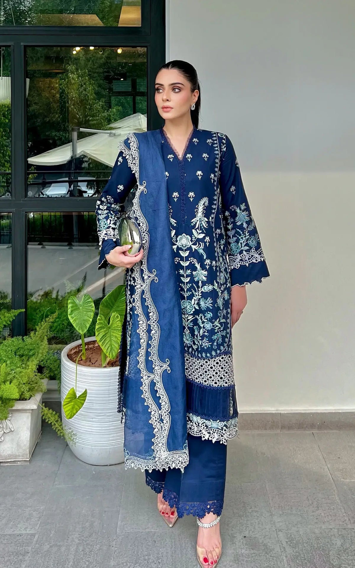 Celestial Midnight-(LEL25-02) - Shop Now at Asifa and Nabeel