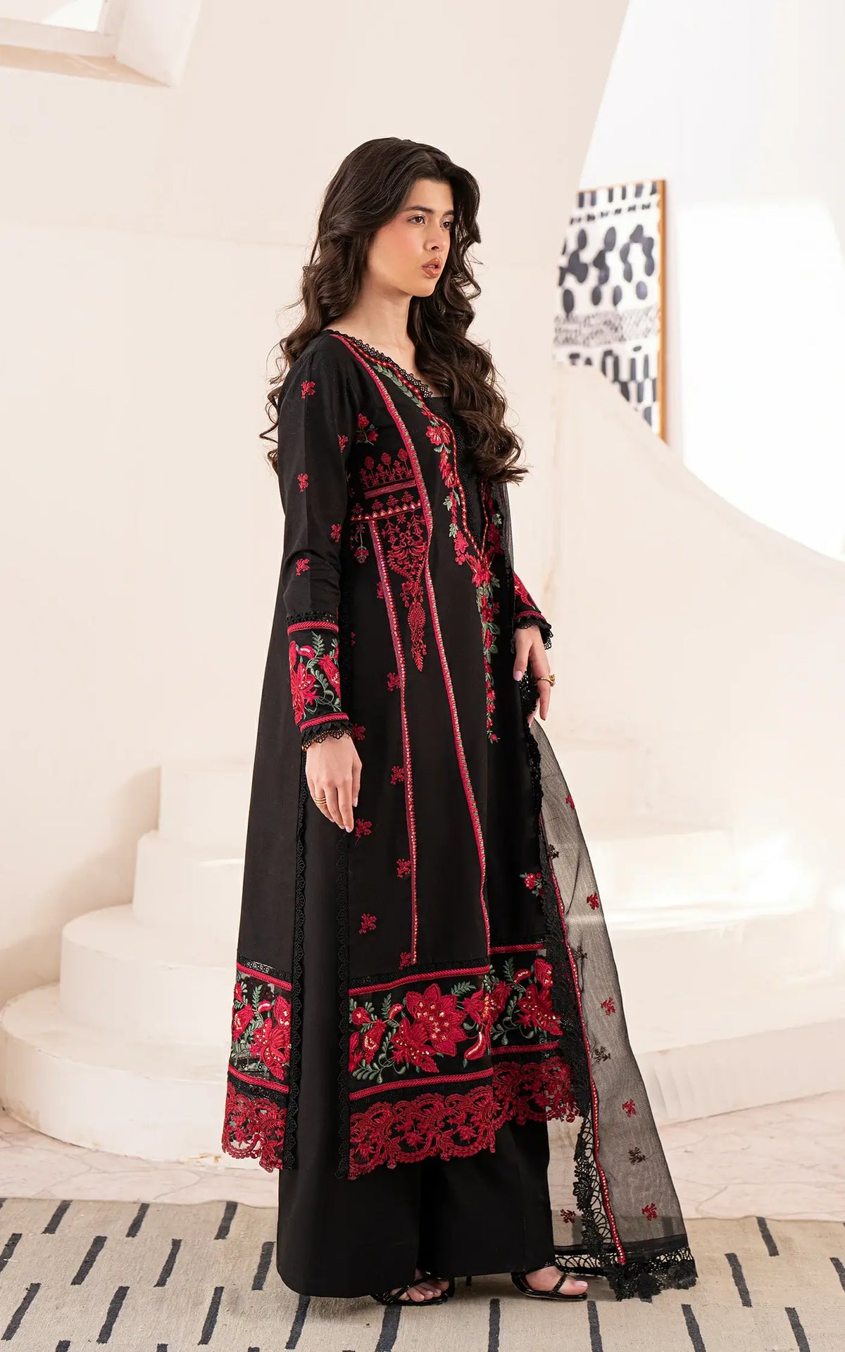 Lunar Noir-(LEL25-03) - Shop Now at Asifa and Nabeel