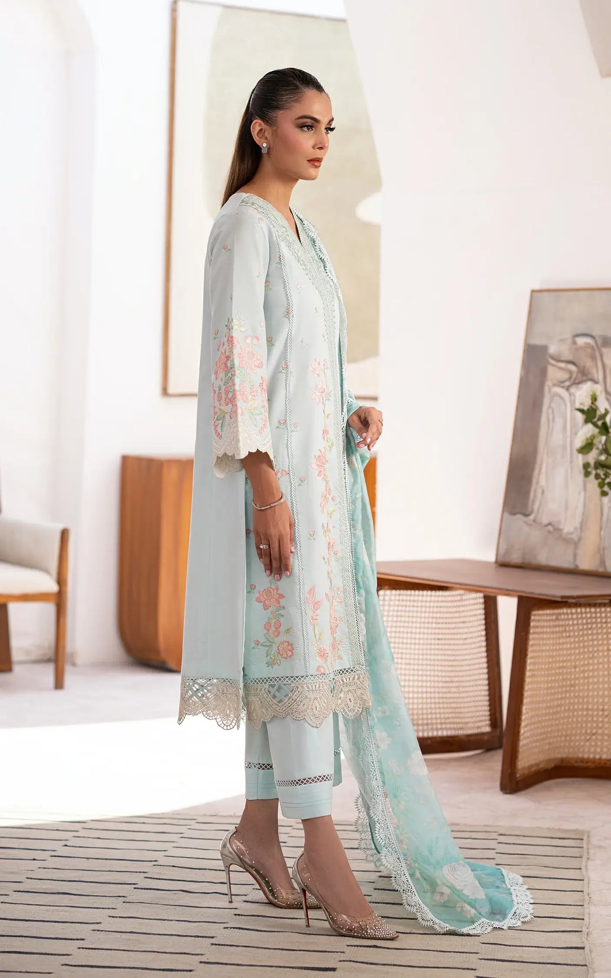 Frosted Veil-(LEL25-05) - Shop Now at Asifa and Nabeel