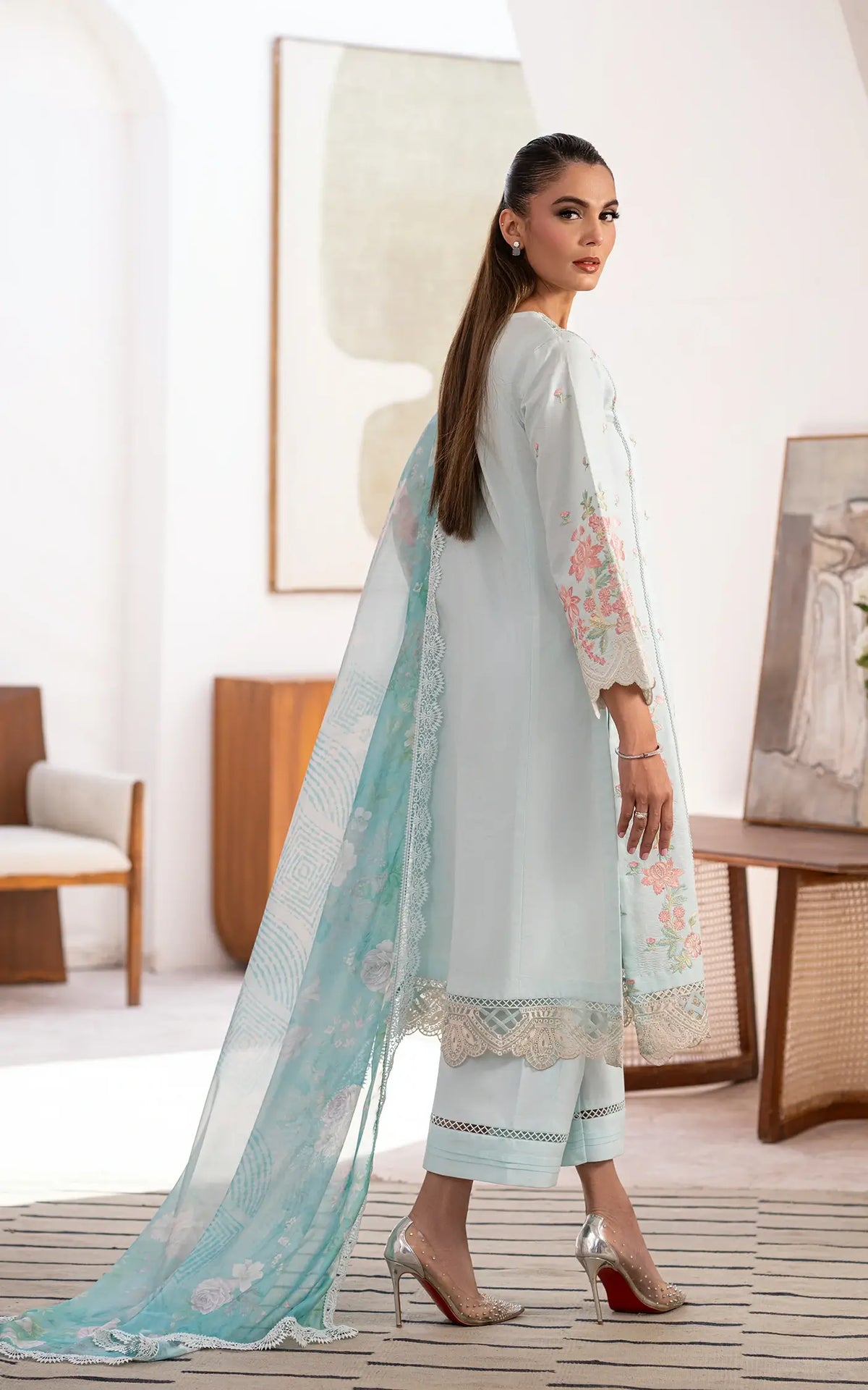 Frosted Veil-(LEL25-05) - Shop Now at Asifa and Nabeel