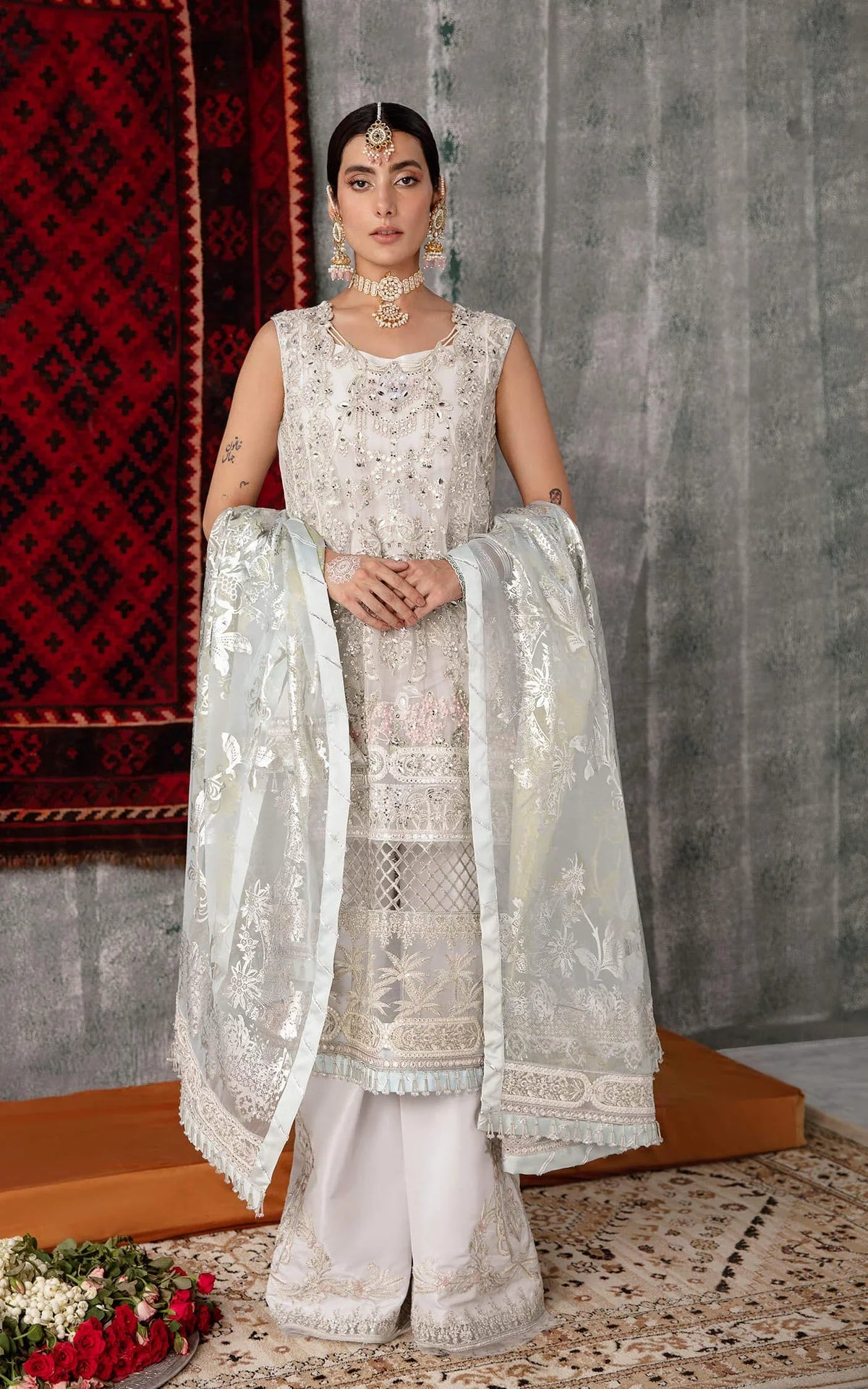 MEHTAB SF-07 | Unstitched Festive - Shop Now at Asifa and Nabeel
