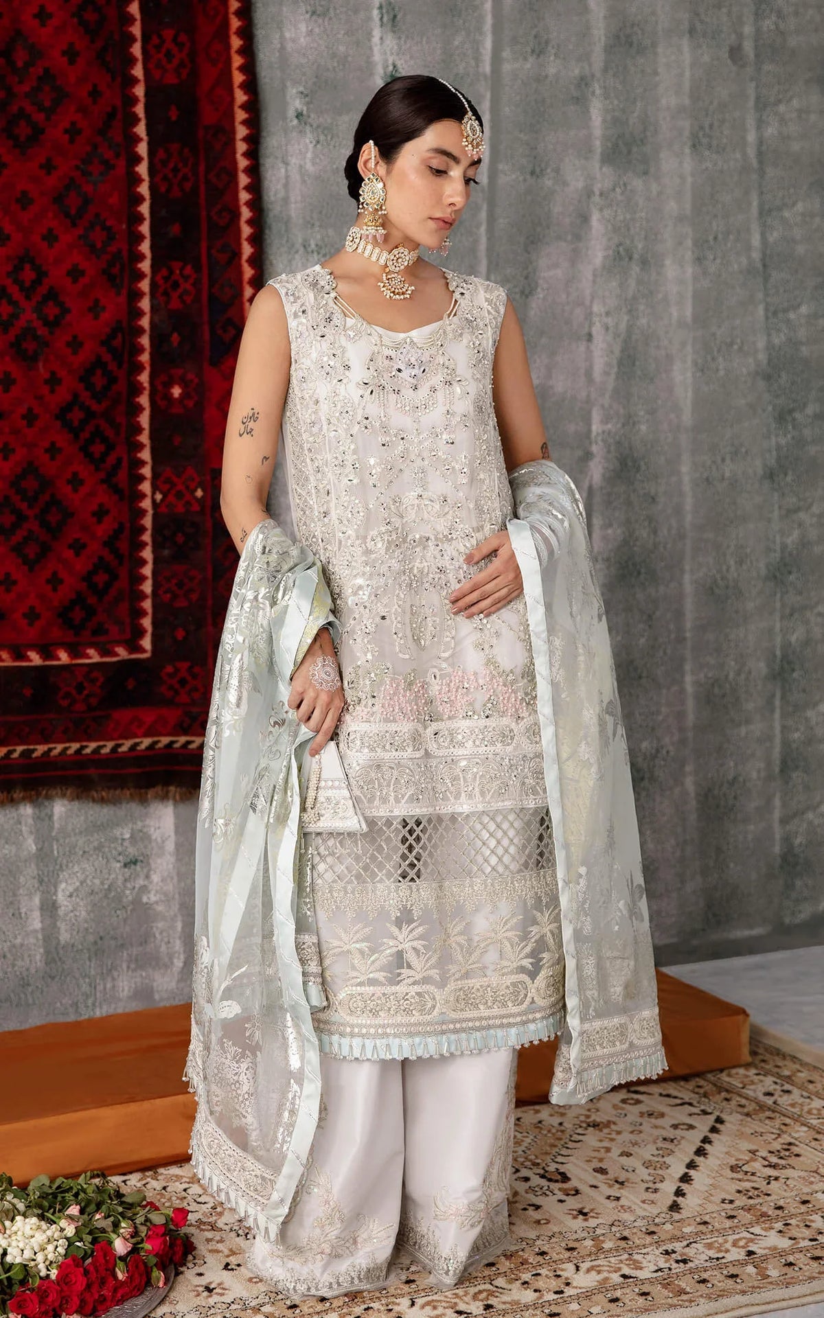 MEHTAB SF-07 | Unstitched Festive - Shop Now at Asifa and Nabeel