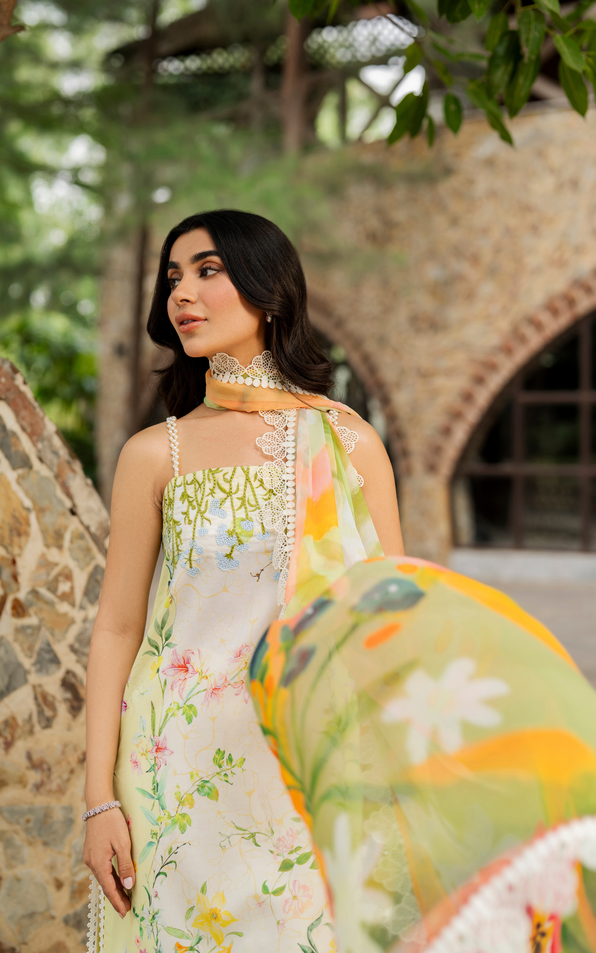 Orchid MSSL-01 | 3pcs Embroidered Stitched Summer - Shop Now at Asifa and Nabeel