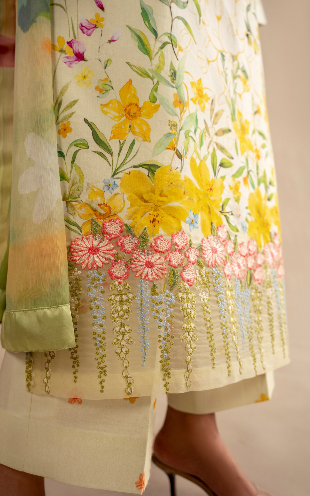 Orchid MSSL-01 | 3pcs Embroidered Unstitched Summer - Shop Now at Asifa and Nabeel