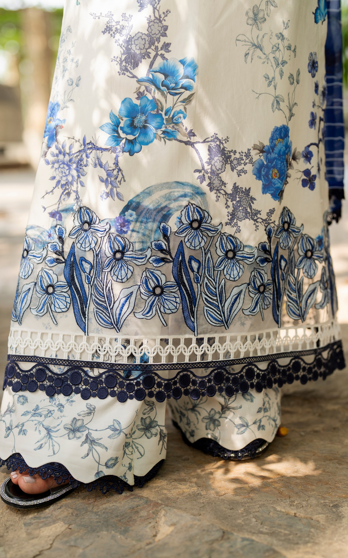 Starlit MSSL-03 | 3pcs Embroidered Unstitched Summer - Shop Now at Asifa and Nabeel