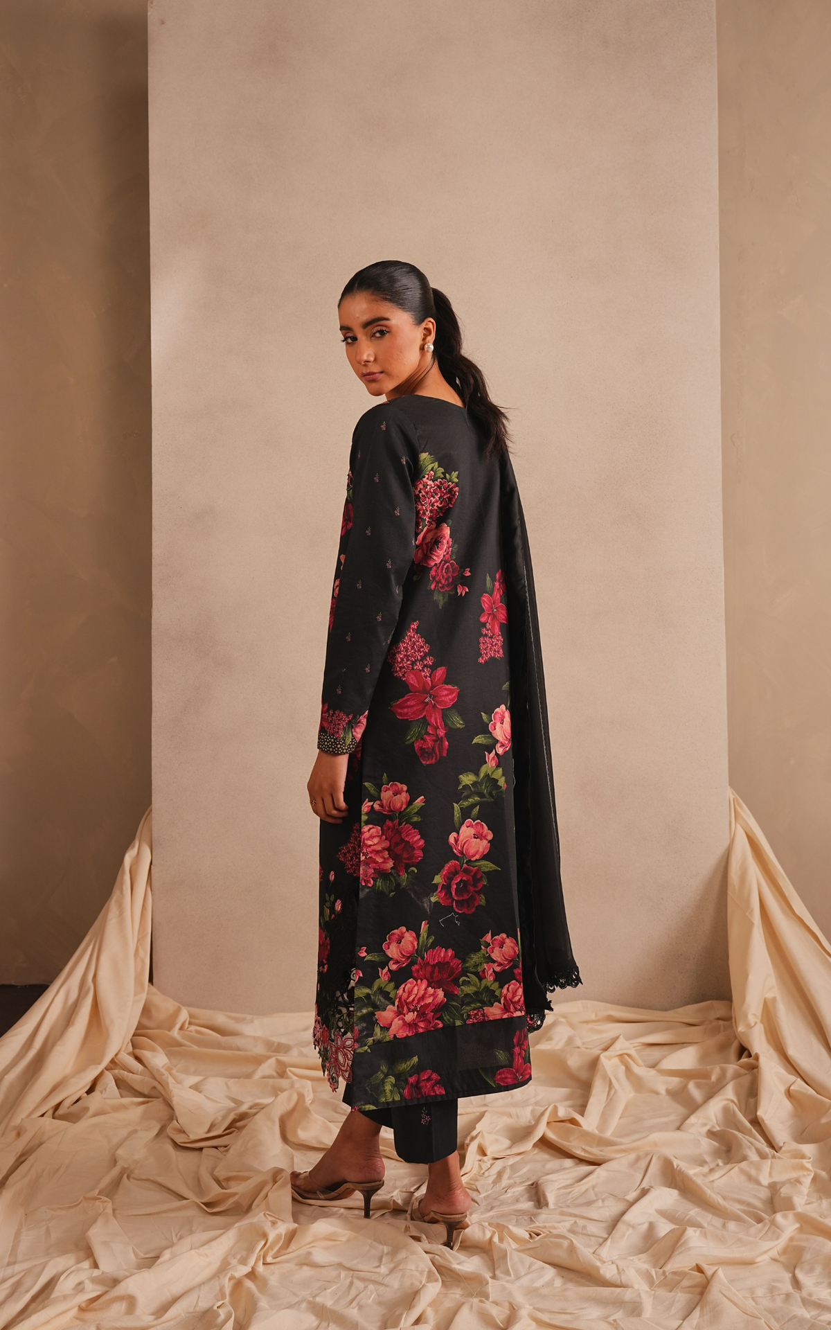 Azure Bloom MSSL-07 | 3pcs Embroidered Stitched Summer - Shop Now at Asifa and Nabeel
