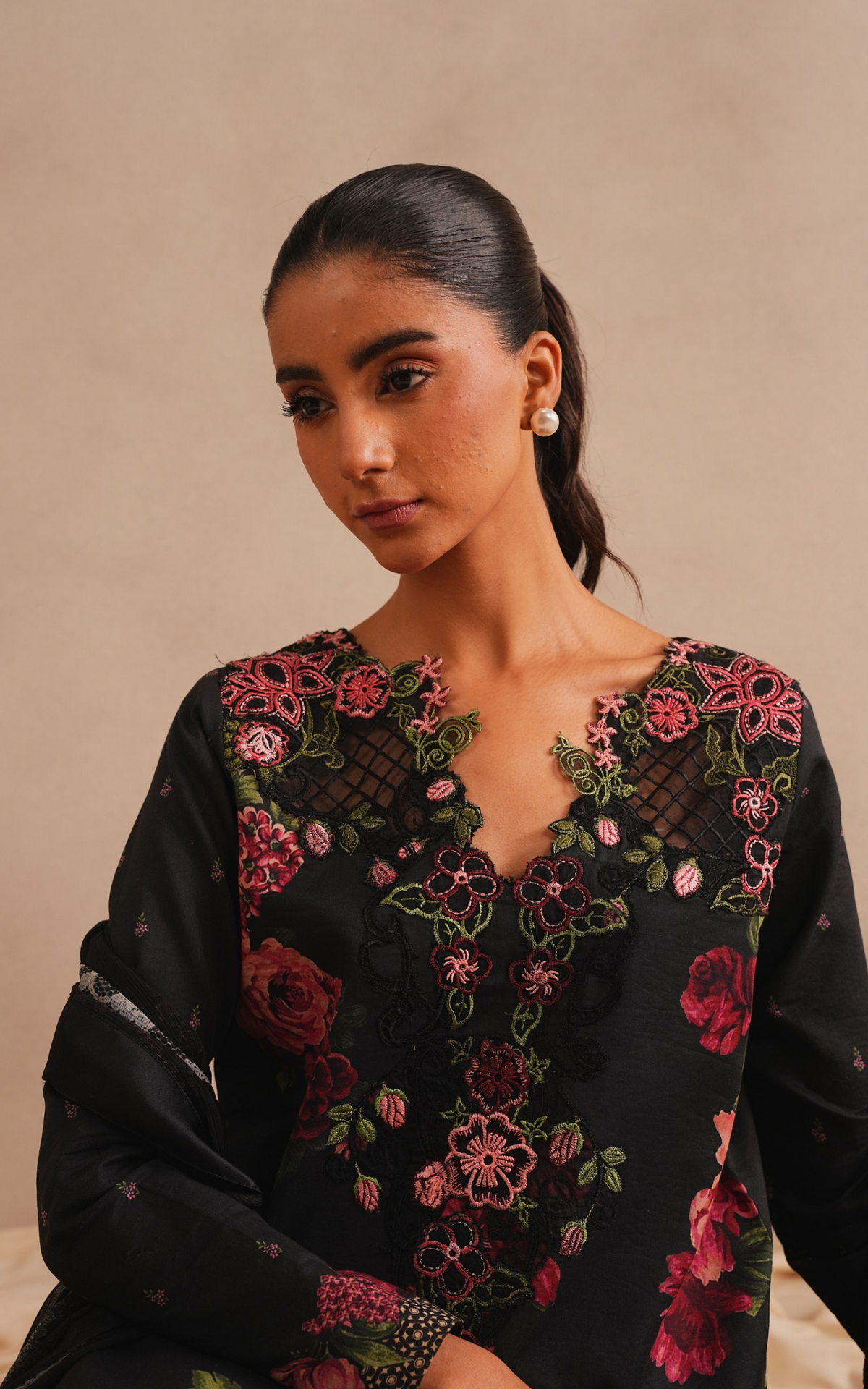 Azure Bloom MSSL-07 | 3pcs Embroidered Stitched Summer - Shop Now at Asifa and Nabeel