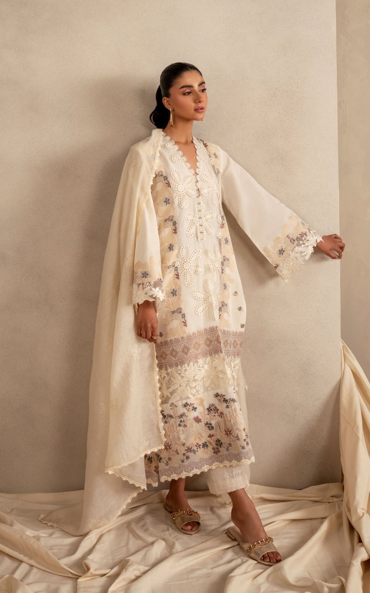 Cloud Nine MSSL-09 | 3pcs Embroidered Stitched Summer - Shop Now at Asifa and Nabeel