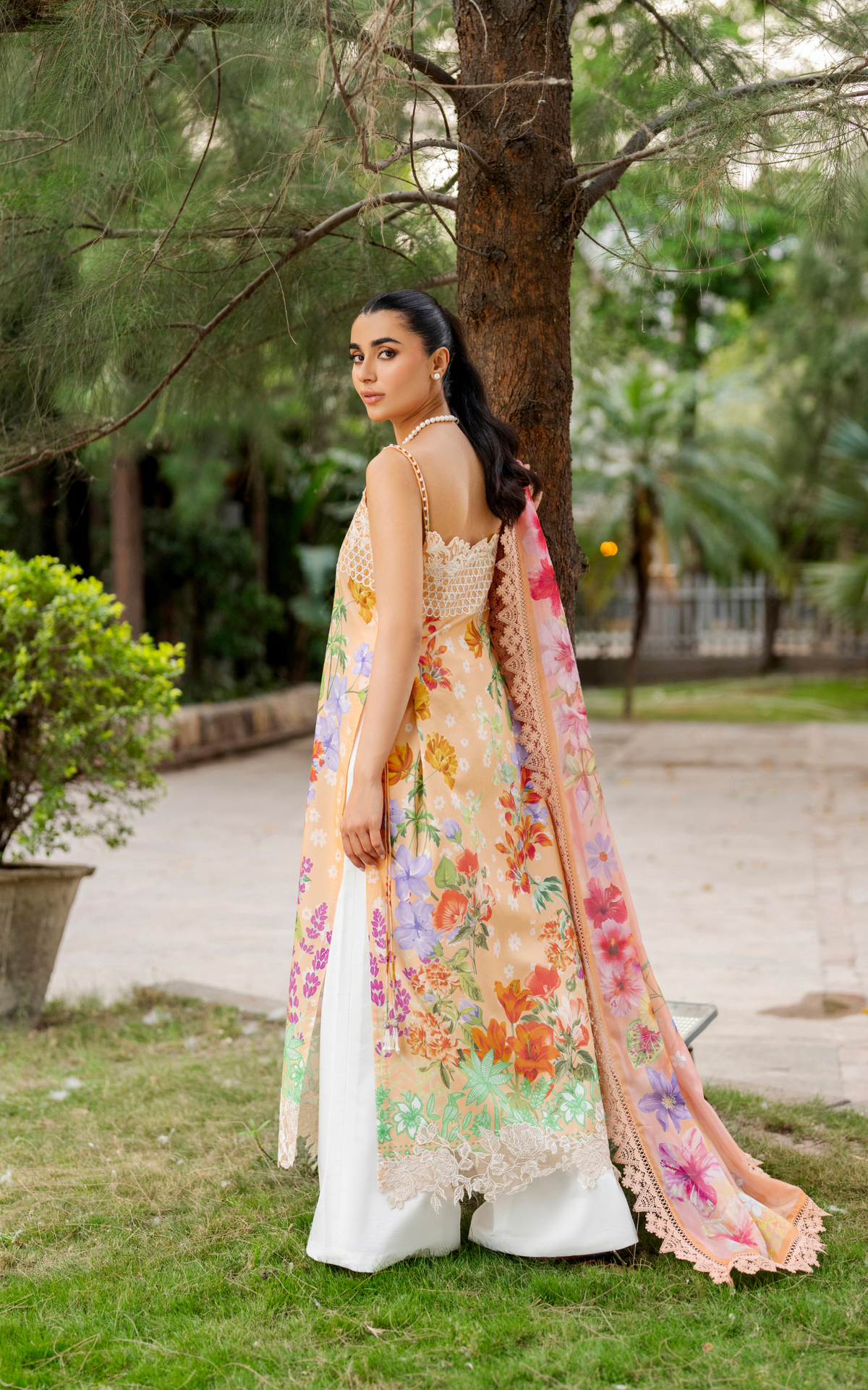 Marigold Muse MSSL-11 | 3pcs Embroidered Stitched Summer - Shop Now at Asifa and Nabeel