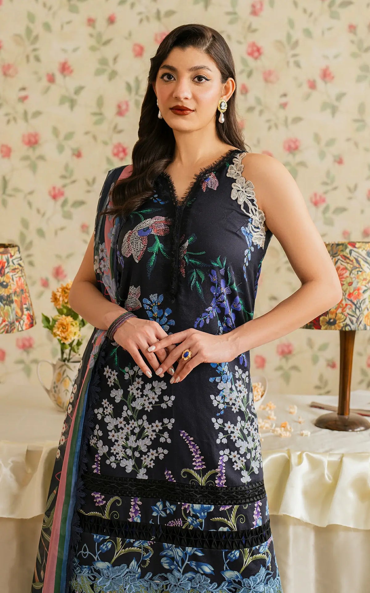 Mehtab (MVL25-10) | Unstitched Summer - Shop Now at Asifa and Nabeel