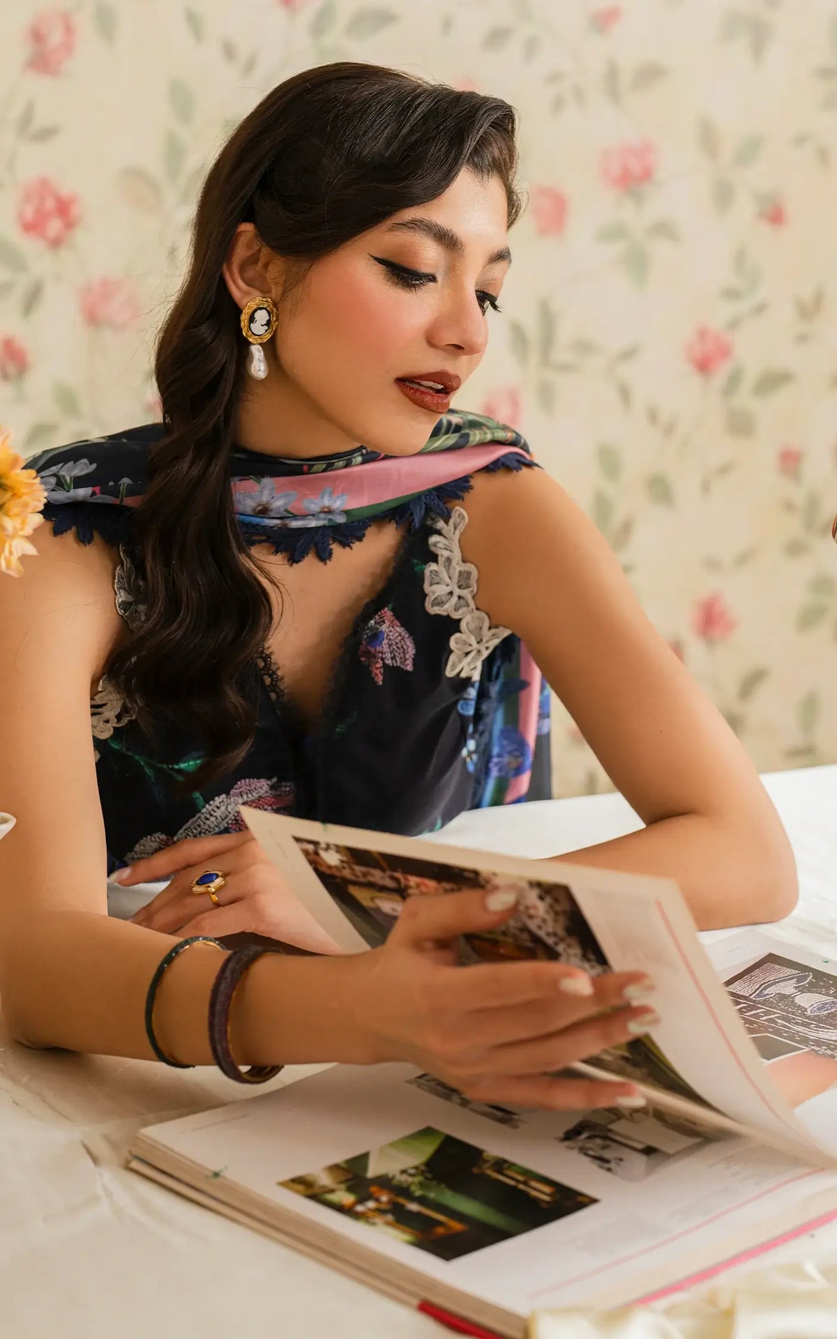 Mehtab (MVL25-10) | Unstitched Summer - Shop Now at Asifa and Nabeel