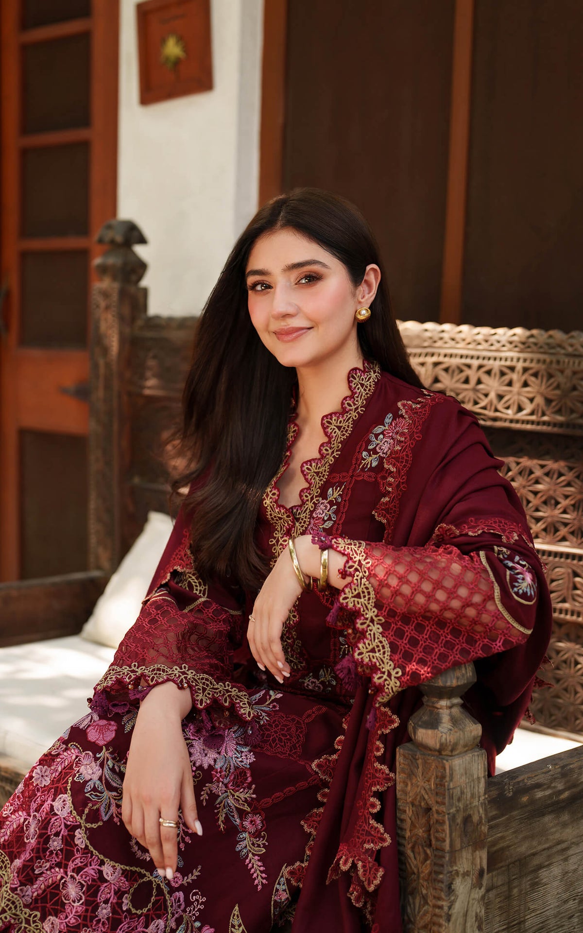 Mira LWC25-05 | 3pcs Embroidered Stitched Suit - Shop Now at Asifa and Nabeel