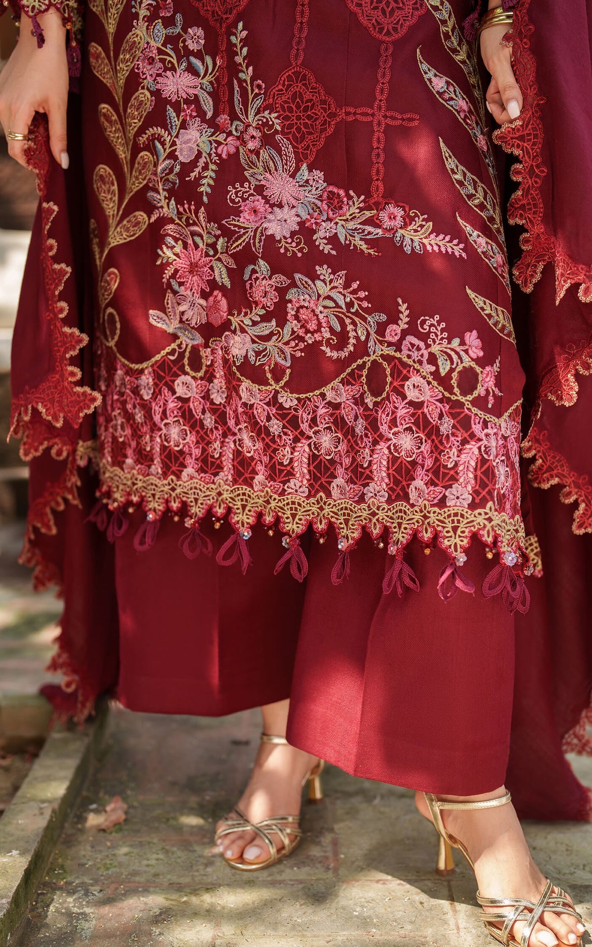 Mira LWC25-05 | 3pcs Embroidered Stitched Suit - Shop Now at Asifa and Nabeel