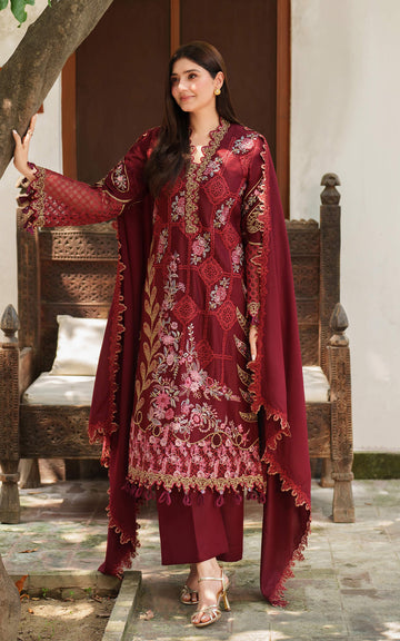 Mira LWC25-05 | 3pcs Embroidered Unstitched Winter - Shop Now at Asifa and Nabeel
