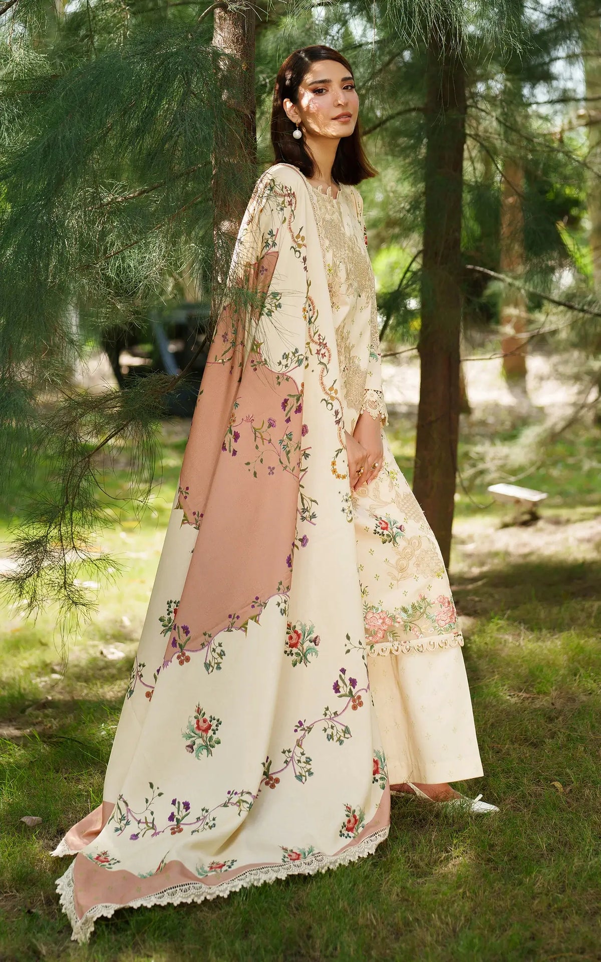 Misty Meadows-MWL25-08 | 3pcs Embroidered Stitched Suit - Shop Now at Asifa and Nabeel