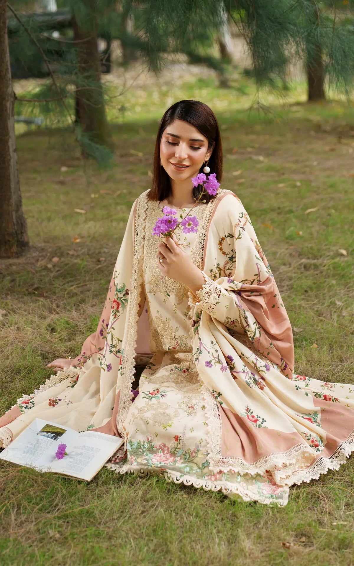 Misty Meadows-MWL25-08 | 3pcs Embroidered Unstitched Winter - Shop Now at Asifa and Nabeel