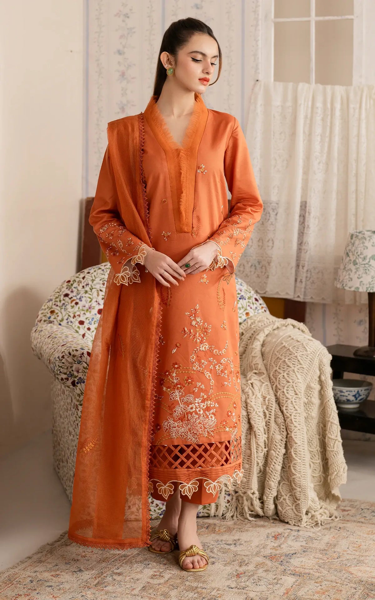 Nargis (MVL25-19) | Unstitched Summer - Shop Now at Asifa and Nabeel